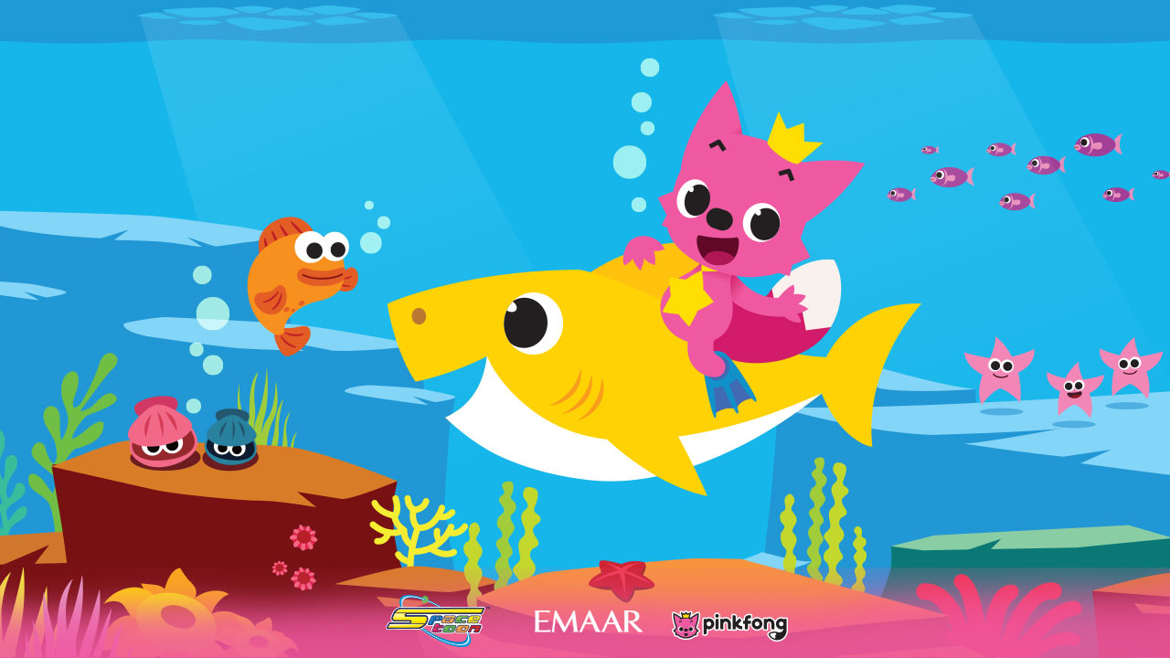 Spacetoon brings Baby Shark to The Dubai Fountain - Digital Studio Middle  East