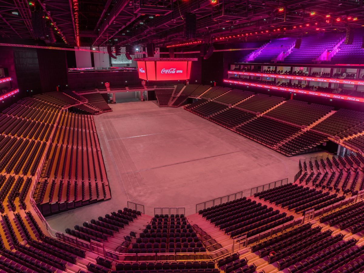 First look at Dubai's new CocaCola Arena Digital Studio Middle East