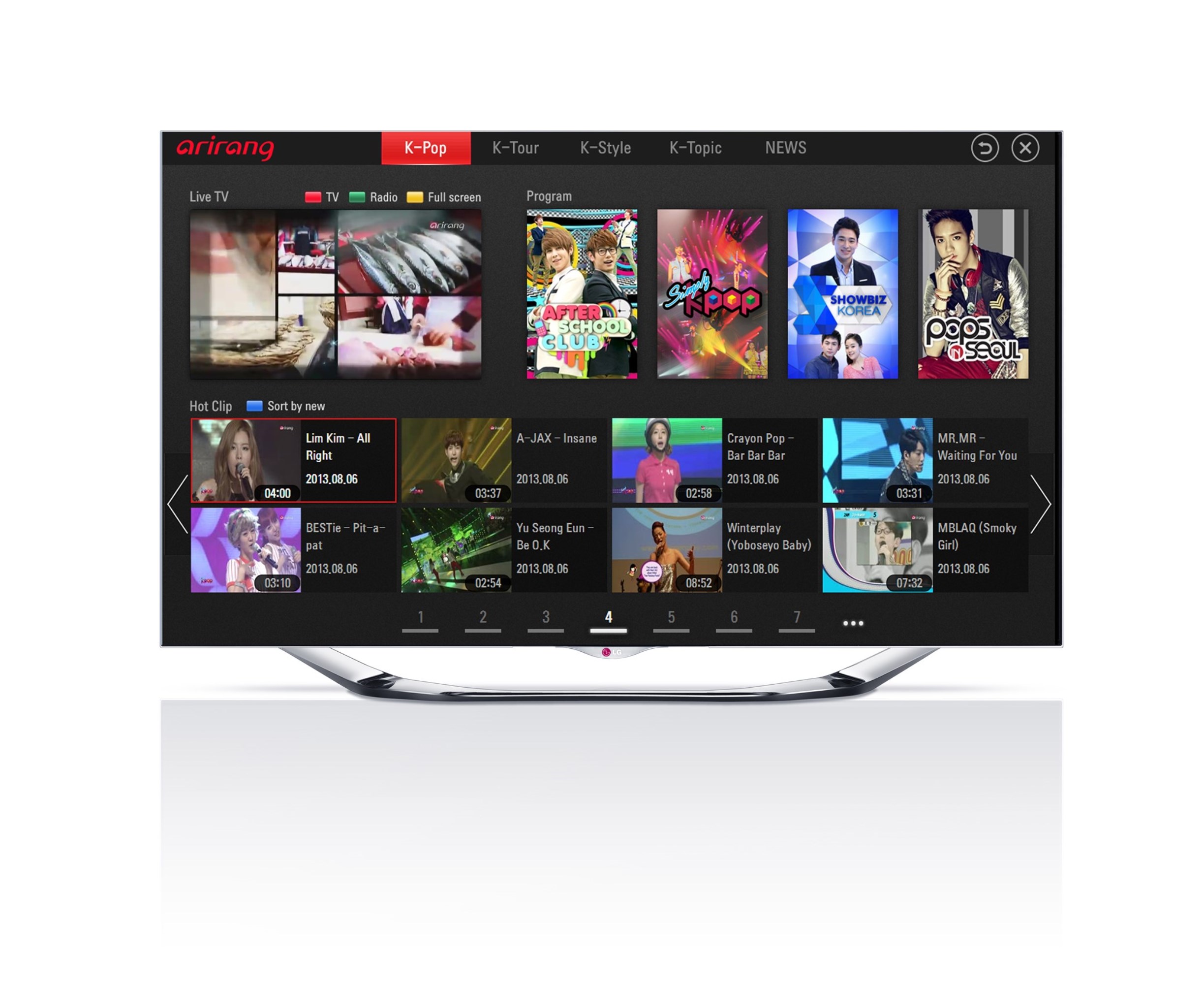 LG launch Arirang TV app - Digital Studio Middle East