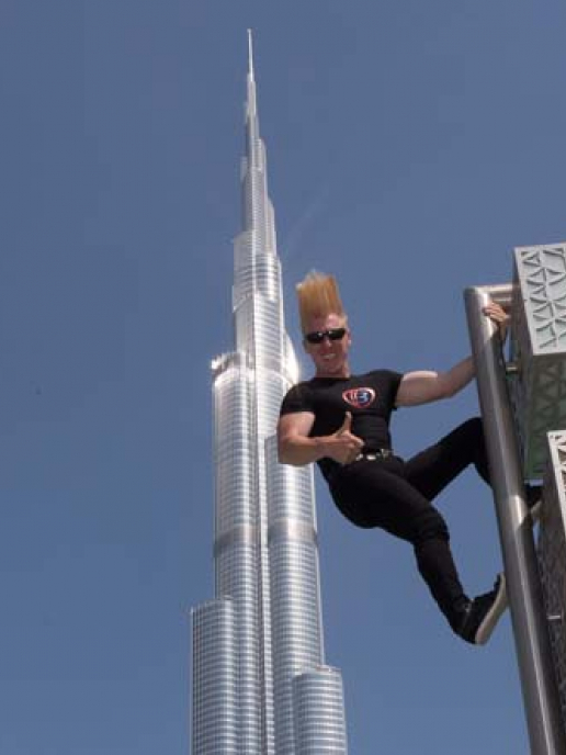 Daredevil Bello Nock Rolls Into Dubai Digital Studio Middle East