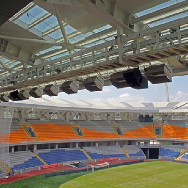 Football Stadium Equipped With Electro Voice Digital Studio Middle East