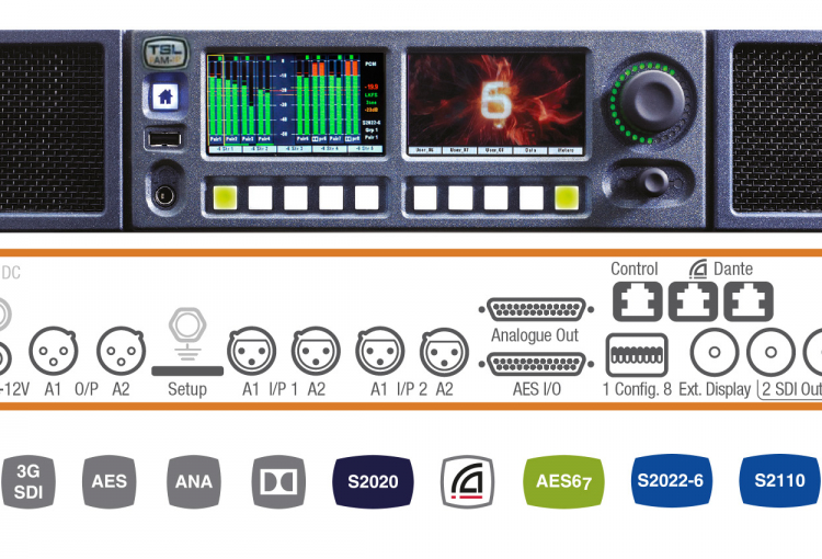 TSL to showcase SMPTE2110 support for audio monitoring 