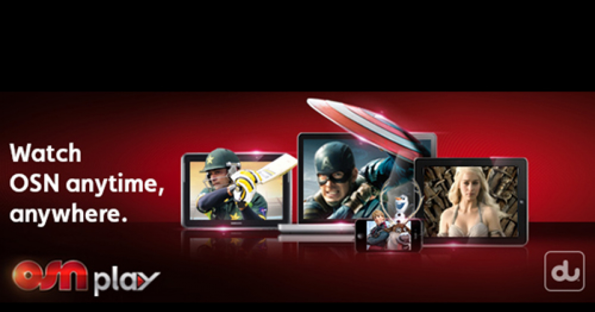 Osn Play Now Available To Du Tv Customers Digital Studio Middle East