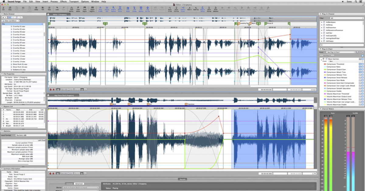 Sony Creative Software Releases Sound Forge 2 Digital Studio Middle East