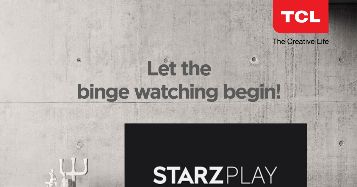 Starz Play Available On Tcl Televisions Digital Studio Middle East