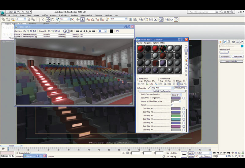 Screen shots show various tools being utilised in 3ds Max 2010. Screen shots show various tools being utilised in 3ds Max 2010.