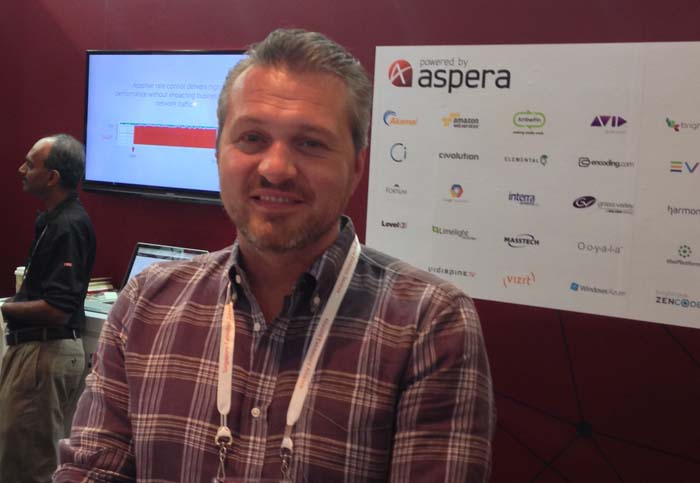 Francois Quereuil, senior director, worldwide marketing, Aspera. Francois Quereuil, senior director, worldwide marketing, Aspera.