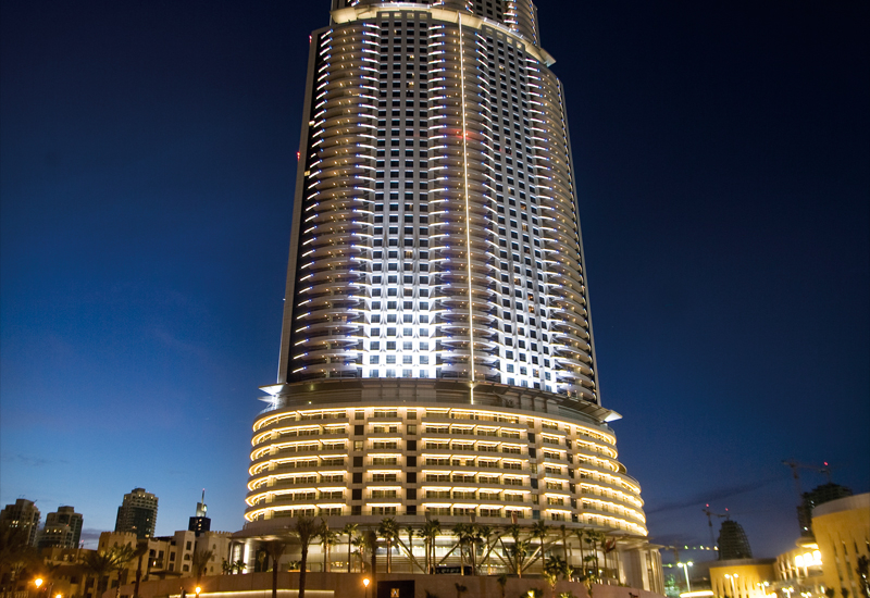 Facade lightning is gradually powered-up over ten minutes. Facade lightning is gradually powered-up over ten minutes.