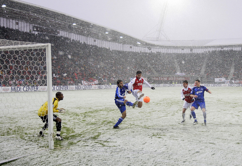 Snow Scuppers First Dutch 3d Football Broadcast Digital Studio