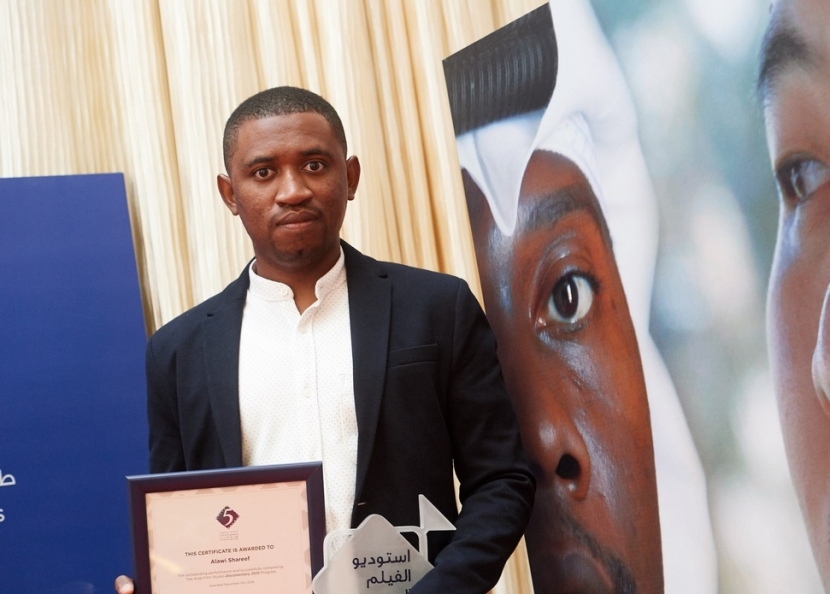 Alawi Shareef won the top prize in the AFS documentary category Alawi Shareef won the top prize in the AFS documentary category