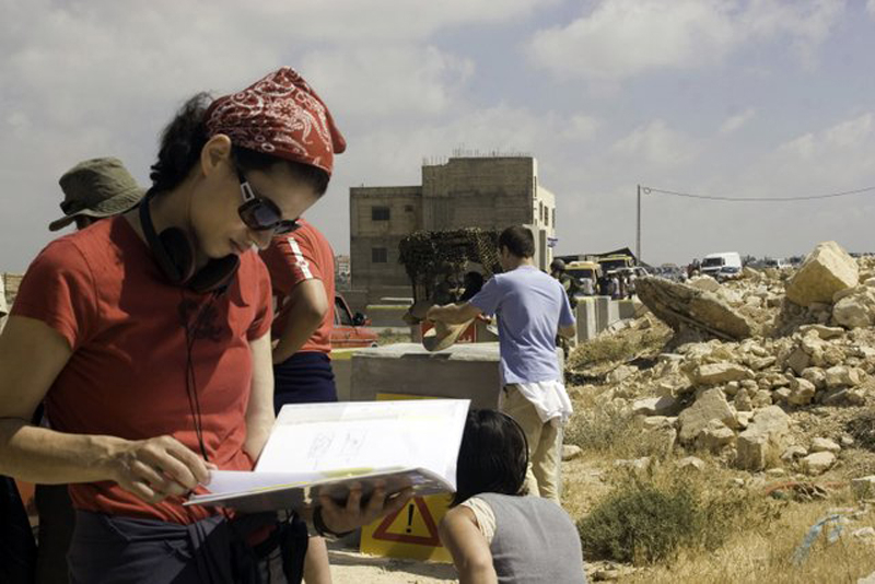 Amreeka writer-director Cherian Dabis on-location during filming in the West Bank. Amreeka writer-director Cherian Dabis on-location during filming in the West Bank.