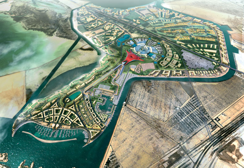 The Abu Dhabi F1 track is colocated with Yas Island Marina and Ferrari World. The Abu Dhabi F1 track is colocated with Yas Island Marina and Ferrari World.