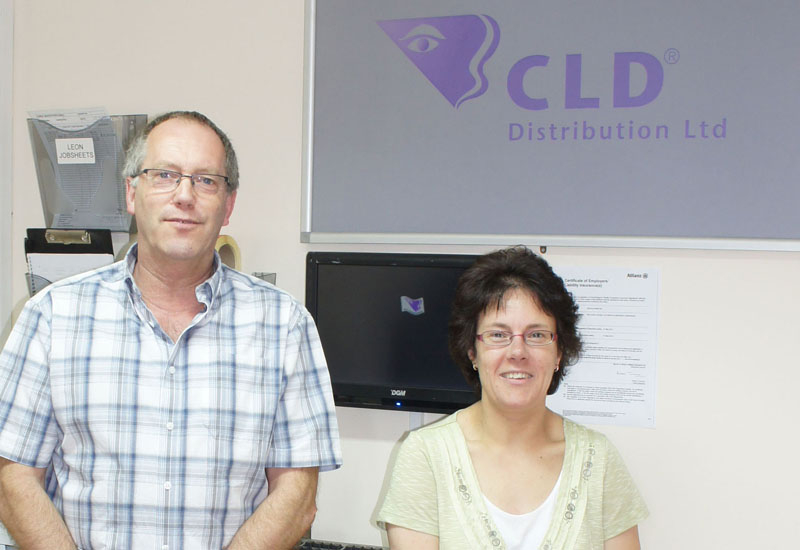 CLD's Nigel Howes and Sandra Connolley. CLD's Nigel Howes and Sandra Connolley.