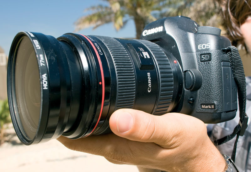 The Canon 5D Mark II is a DSLR camera offers a cost-effective option for making TVCs, according to DoP Glen. The Canon 5D Mark II is a DSLR camera offers a cost-effective option for making TVCs, according to DoP Glen.
