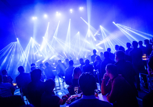 The grand opening featured a spectacular light show using Chauvet fixtures. The grand opening featured a spectacular light show using Chauvet fixtures.