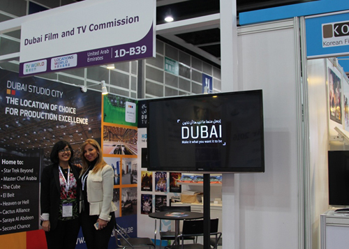 The Dubai delegation at Filmart 2016. The Dubai delegation at Filmart 2016.