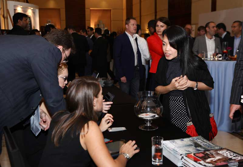 Senior figures in the broadcast industry, including an Oscar winning editor, gathered on Wednesday night for the Digital Studio Awards 2014. Content creators and solutions suppliers were honoured in 14 categories, in a glittering ceremony at the Westin Hotel, Dubai. IMAGES: Mingling at the Digital Studio Awards 2014