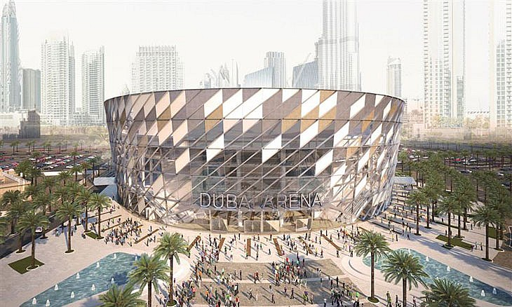 Dubai Arena. Dubai Arena.