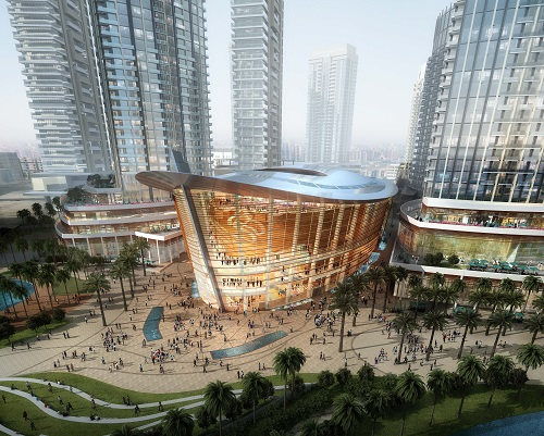 The Dubai Opera house is scheduled to open later this year. The Dubai Opera house is scheduled to open later this year.