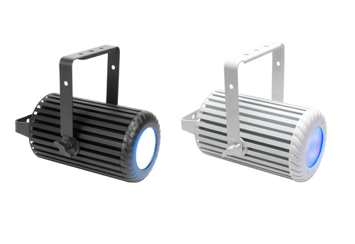 The new luminaire is also available in white. The new luminaire is also available in white.
