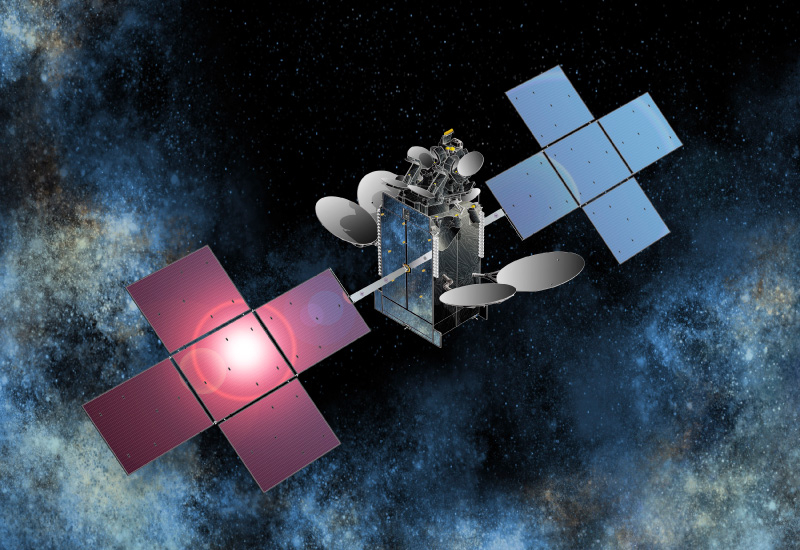 Es'hailsat 1 in orbit at 25.5-degrees East. Es'hailsat 1 in orbit at 25.5-degrees East.