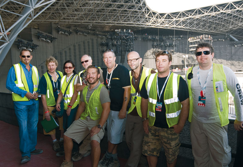 Pictured (l-r): CT GM Damien McGurn, CleanEdge's Steve Shipman, CT's Anna Cattaneo, Yasalam production manager Malcolm McInnes, Al Laith's Jaco Tricha Pictured (l-r): CT GM Damien McGurn, CleanEdge's Steve Shipman, CT's Anna Cattaneo, Yasalam production manager Malcolm McInnes, Al Laith's Jaco Tricha