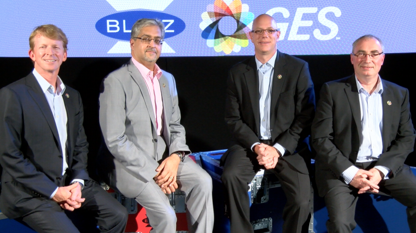 The GES/Blitz team. The GES/Blitz team.