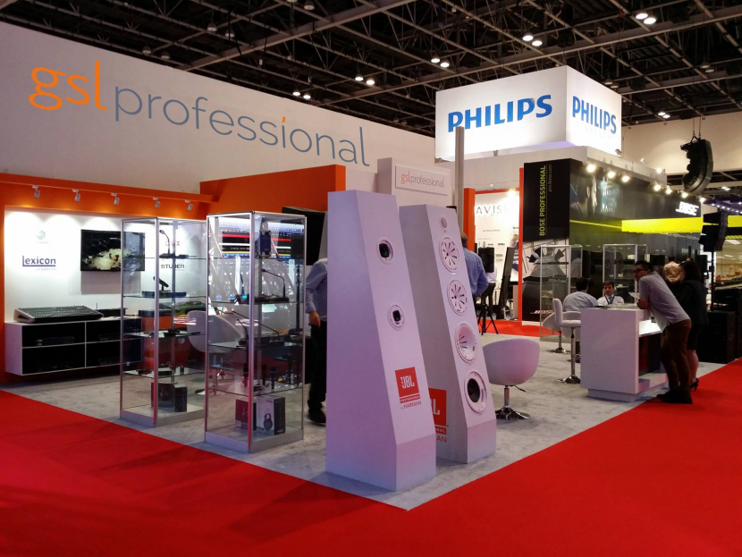 GSL Professional at InfoComm MEA 2015. GSL Professional at InfoComm MEA 2015.