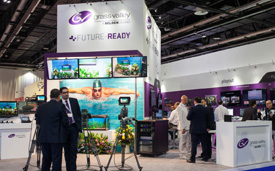 Grass Valley exhibited at CABSAT in Dubai in March. Grass Valley exhibited at CABSAT in Dubai in March.