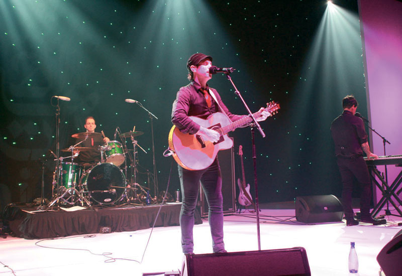 South African rock act The Parlotones. South African rock act The Parlotones.