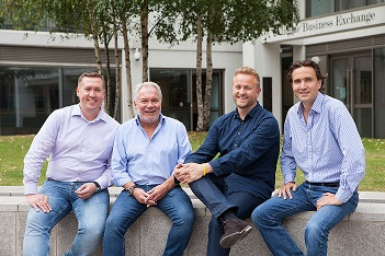 (L-R) Mike Smith, Dave Keighley, Richard Hillier and James Cobb. (L-R) Mike Smith, Dave Keighley, Richard Hillier and James Cobb.