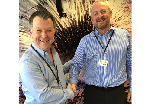 HSL's MD Simon Stuart (left) with new FD and strategist Mick Seddon. HSL's MD Simon Stuart (left) with new FD and strategist Mick Seddon.