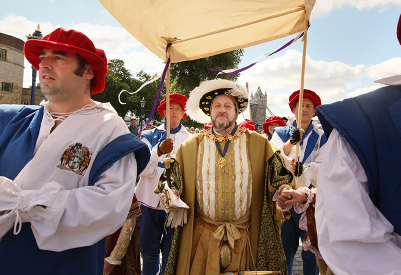 The gig took place during celebrations of the coronation of King Henry VIII. The gig took place during celebrations of the coronation of King Henry VIII.