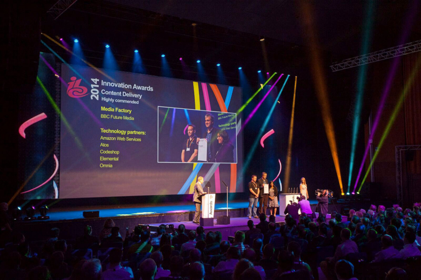 IBC Awards<br><br>
IBC is the event at which the world comes to share knowledge about the electronic media and entertainment industry. The role of the IBC Awards is to celebrate the personalities and the organisations best demonstrating creativity and collaboration. They are presented in a lively and fast-moving celebration during IBC. The ceremony also showcases some of the most exciting and stimulating content from the year and is hosted in the RAI’s Auditorium, which IBC converts into a state of the art digital cinema. The highest award that IBC bestows is the IBC International Honour for Excellence and in 2014 this went to FIFA TV. IBC Awards<br><br>
IBC is the event at which the world comes to share knowledge about the electronic media and entertainment industry. The role of the IBC Awards is to celebrate the personalities and the organisations best demonstrating creativity and collaboration. They are presented in a lively and fast-moving celebration during IBC. The ceremony also showcases some of the most exciting and stimulating content from the year and is hosted in the RAI’s Auditorium, which IBC converts into a state of the art digital cinema. The highest award that IBC bestows is the IBC International Honour for Excellence and in 2014 this went to FIFA TV.