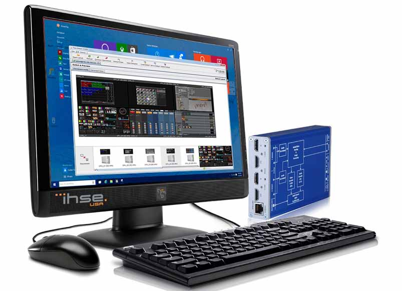 IHSE USA's Tera Viewer. IHSE USA's Tera Viewer.