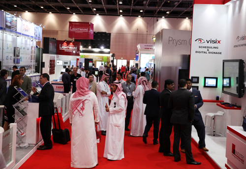 Visitor numbers increased by 12 per cent at this year's InfoComm MEA. Visitor numbers increased by 12 per cent at this year's InfoComm MEA.