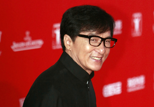 Jackie Chan has been filming various scenes across Dubai for weeks. Jackie Chan has been filming various scenes across Dubai for weeks.