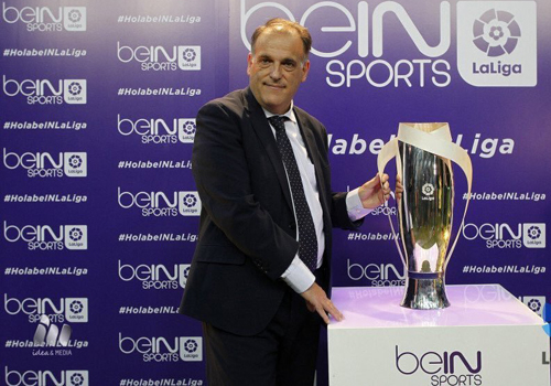 Javier Tebas, president of Liga de Fútbol Profesional. Javier Tebas, president of Liga de Fútbol Profesional.