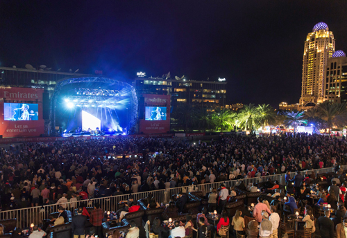 Dubai Media City Amphitheatre gets jazzy once again. Dubai Media City Amphitheatre gets jazzy once again.