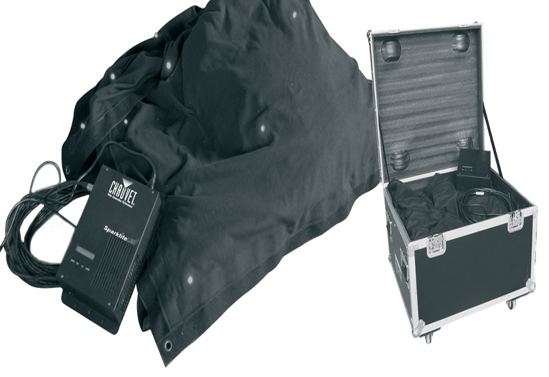 Chauvet - SparkliteLED Drape and Sparkliteled Controller. Chauvet - SparkliteLED Drape and Sparkliteled Controller.