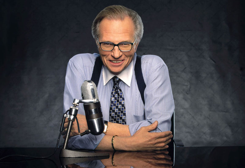 Larry King will be returning to TV screens around the world via Slim's new OTT network. Larry King will be returning to TV screens around the world via Slim's new OTT network.