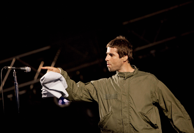 Oasis' Liam Gallagher. Oasis' Liam Gallagher.