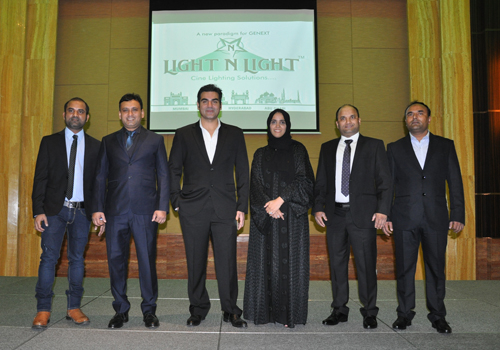 The welcome event at Abu Dhabi's Dusit Thani hotel. The welcome event at Abu Dhabi's Dusit Thani hotel.
