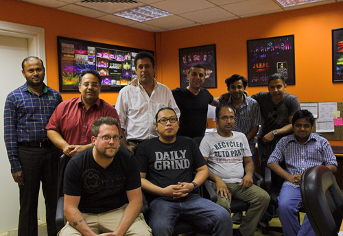 The Lighthouse Dubai team. The Lighthouse Dubai team.