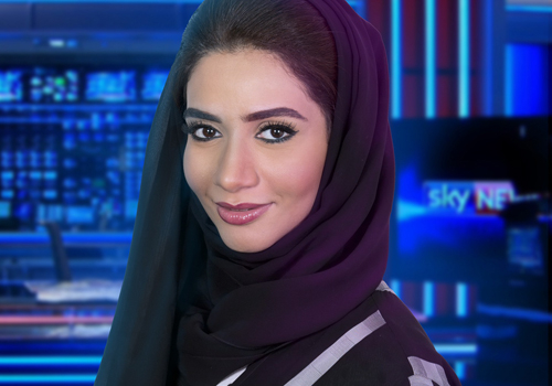 Mahra Al Yaqoubi, manager of Sky News Arabia’s SNAP training programme. Mahra Al Yaqoubi, manager of Sky News Arabia’s SNAP training programme.