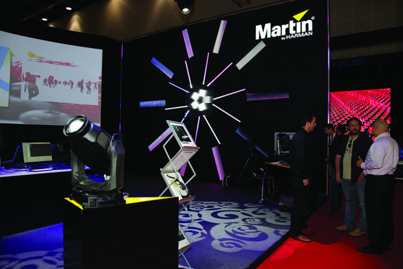 Martin Professional at InfoComm MEA, stand TA-G1. Martin Professional at InfoComm MEA, stand TA-G1.
