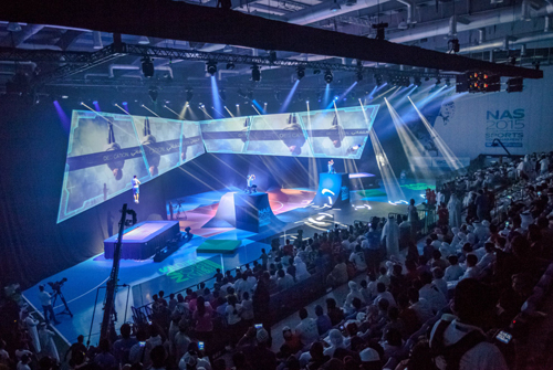The opening ceremony proved to be a dynamic show. The opening ceremony proved to be a dynamic show.