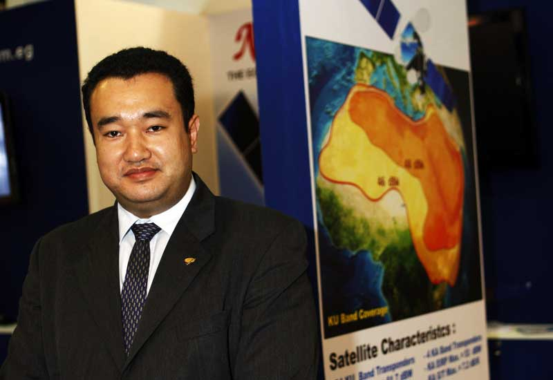 Mohamed El -Sawy, Marketing Engineer of Nilesat. Mohamed El -Sawy, Marketing Engineer of Nilesat.