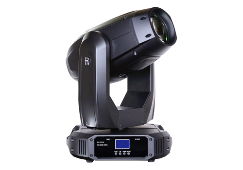 PR Lighting's new XR 330 BWS moving head. PR Lighting's new XR 330 BWS moving head.