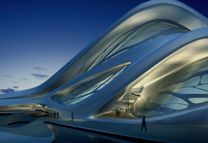 Saadiyat Island's Abu Dhabi Performing Arts Centre. Saadiyat Island's Abu Dhabi Performing Arts Centre.